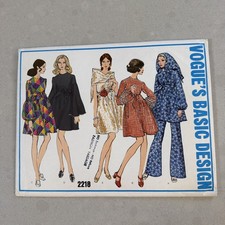 Vintage Vogue DRESS #2218 Size: 12 UNCUT Basic Design picture
