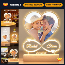 Custom Picture Frames, Personalized Anniversary Couple Gifts for Women Men picture