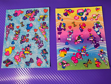 Vintage Lisa Frank Poodle Sticker Sheets 2 Variations S119 picture