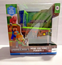 Minecraft Mini Arcade Pinball Deluxe #001 Collector Series Music Lightbox New picture