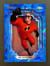 2024 Topps Chrome Sapphire Disney #95 MR. INCREDIBLE Blue Base - *READ* picture