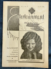 CLARA BOW VINTAGE ORIGINAL PHOTO ENTERTAINMENT MAGAZINE 1930 HOLLYWOOD PARAMOUNT picture