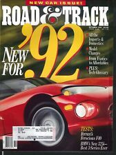 ROAD & TRACK Ferrari F40 BMW 325i road tests 10 1991 picture