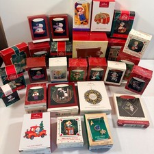 Vintage Hallmark Keepsake Christmas Ornament Lot Large Variety See Pics picture
