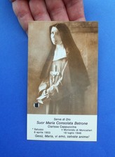 Santino Relic Relic SdD Sister Maria Consolata Betrone Capuchin picture