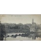 Metz - Digue de la Pucelle - postcard dated 1919 picture