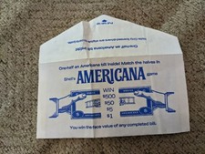 Vintage Shell's Americana Game Vintage Game 1960s Fun Money picture