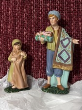 Hawthorne Village Thomas Kinkade Nativity Garland Gifts for My King Good Sister  picture
