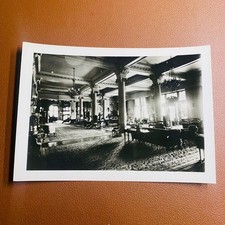 Empress Hotel Victoria BC Silver Gelatin Print 1920s-1940s Lobby Architecture picture