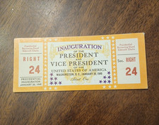 1949 U.S. President Harry S. Truman - Inauguration Ticket - January 20 picture