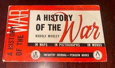 History of The War #S216 1944-Maps-Pictographs-words-Rudolph Modley-WWII history picture