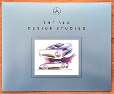 MERCEDES-BENZ* 1994 SLK Design Studies *Original Brochure*EXC COND*FREE SHIPPING picture