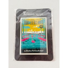 Disney Vacation Club DVC Member Cruise Port Everglades Magnet Eric Tan Flamingo picture
