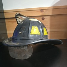 Vintage Cairns & Brother Cairns Flex Fiberglass Firefighter Helmet Fireman picture