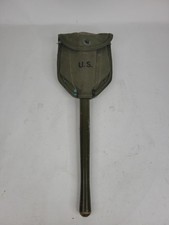 M1943 WW2 Entrenching Tool  Folding Shovel W/ Hinson MFG. CO.  Cover 1943 picture
