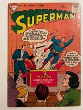 SUPERMAN #111 (1957) - early SILVER AGE comic - est VG (4.0) picture