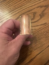 Vintage Gillette New Short Comb Safety Razor/Fat Common Bar Handle__ picture