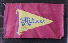 1910s S100 Tobacco Silk - Automobile Pennants Series - The Autocar picture