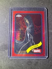 2025 Topps Chrome Marvel Cloak Red Wave /5 picture