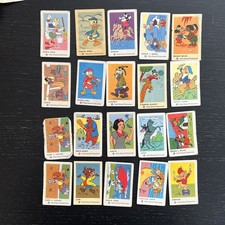 Mickey Mouse Donald Duck 1960s Disneybilder Vintage Trading Cards Poor Lot (20) picture
