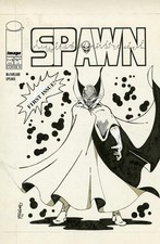 SPAWN 77 #1 (OF 3) CVR H INC 1:100 RATIO TODD MCFARLANE ORIGINAL 1977 VAR picture