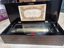 Antique music box, music box, paillard, PVF signed 1870-1880 picture