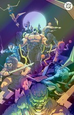 🌟FOIL🌟 ABSOLUTE EVIL #1 (RILEY ROSSMO VARIANT)(2025) COMIC BOOK ~ DC COMICS picture
