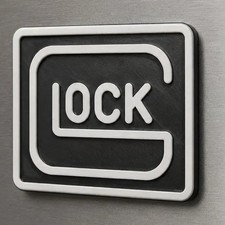Glock Logo Fridge/Safe Magnet 4