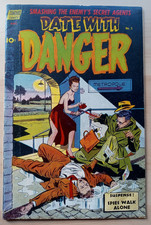 DATE WITH DANGER #5 (#1) Dec 1952 (Standard) Hypodermic Story - Classic Cover picture