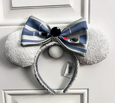 RARE Disney Parks Loungefly Star Wars R2-D2 Sequin Minnie Ears NWOT picture