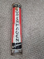 Vintage Copenhagen Snuff Metal Store Dispenser picture