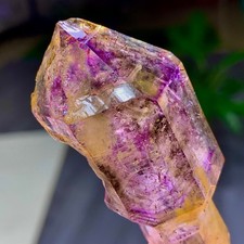 48G Natural Zimbabwe super 7 Amethyst Crystal Mineral Specimen picture