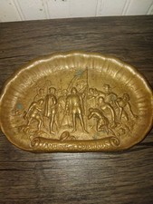Antique 1893 World's Fair Columbian Expo Bronze Tray 