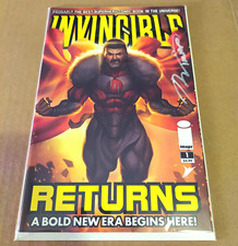 SIGNED Invincible Returns #1 Planet Con Facsimile Variant by Ryan Kincaid w/COA picture