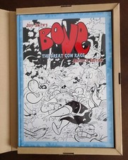 Jeff Smith's Bone The Great Cow Race Artist's Edition New Sealed IDW HC picture