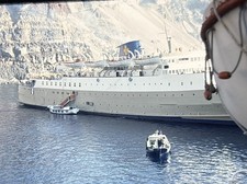 Orig 1968 Slide Epirotiki Lines SS Hermes Cruise Ship Greece Kodachrome A12 picture