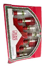 Konst Smide Swedish Design Christmas Candelabra Lights Swedish Plug Red Base picture