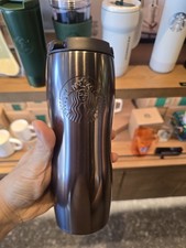 ​[NEW] Starbucks Korea SS Signature Concord Tumbler Metallic Bronze 20oz 591ml picture