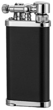 Old Boy IM Corona Butane Pipe Lighter 90 Degree Adjustable Flame Black - 1205 picture