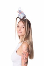 Adult Womens Rat Mouse Head Hat Headband - Mens Teens Headwear Mouse Costume ... picture