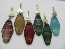 Vintage Hotel Motel Room Key & Fobs, Washington State (Price is per each Key) picture