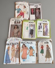 Vintage 1979 Mod Uncut/Cut Simplicity & McCall's Women's Sewing Patterns Lot(7) picture
