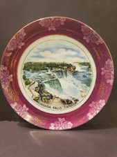 Vintage Collectible Plate of Niagara Falls Canada 9