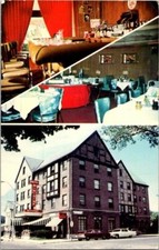 Vintage Postcard Minisink Hotel Restaurant Lounge Port Jervis NY New York  H-697 picture