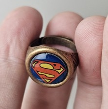 Vintage DC Comic Superman Ring Gumball 1960's Costume Bubblegum Adjustable  picture