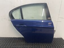 BMW 3 SERIES E90 LCI M SPORT DRIVER REAR DOOR IN LE MANS BLAU 381 08 TO 12 picture