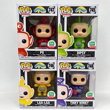 Funko Pop Teletubbies Full Set Of 4 Figures Dipsy Laa-Laa Po Tinky Winky New picture