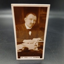 1930 De Reszke J Millhoff Co In The Public Eye #36 J.H. Thomas Cigarette Card picture