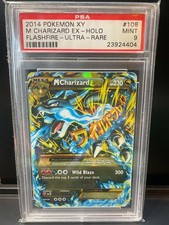 Mega Charizard Ex Pokemon XY Flashfire 2014 PSA 8.5 108/106 very rare mint picture