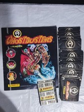 Panini Ghostbusters 1987 by filmation empty album + 20 sealed packs picture